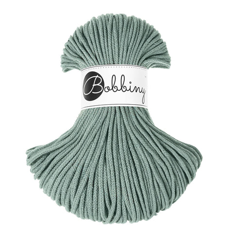 3 mm Bobbiny Junior Kordel, Baumwolle - 100m - Laurel