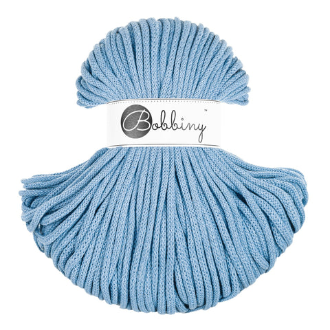 5mm Bobbiny Premium Kordel, Baumwolle - 100m - verschiedene Farben