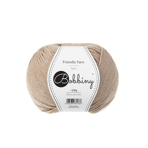 Bobbiny Friendly Yarn - Sand - Bobbiny Garn