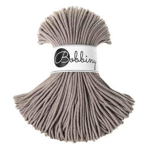 3mm Bobbiny Junior Kordel, Baumwolle - 100m - verschiedene Farben