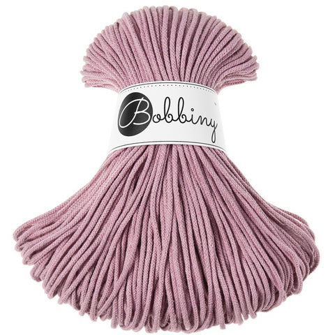 3mm Bobbiny Junior Kordel, Baumwolle - 100m - verschiedene Farben