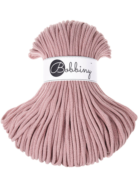 5mm Bobbiny Premium Kordel, Baumwolle - 100m - verschiedene Farben