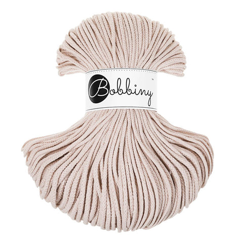 3mm Bobbiny Junior Kordel, Baumwolle - 100m - verschiedene Farben
