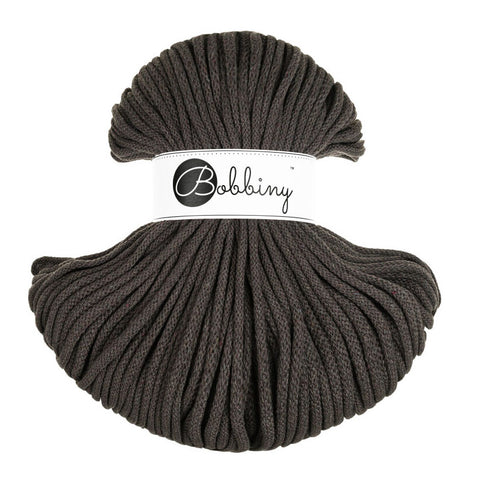 5mm Bobbiny Premium Kordel, Baumwolle - 100m - verschiedene Farben