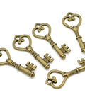 Anhänger "Schlüssel " - 19 x 47 mm - Bronze