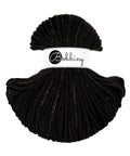 Bobbiny 5 mm Golden Black
