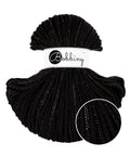 Golden Black Bobbiny 5 mm