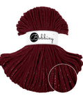 Golden Burgundy 5 mm Bobbiny