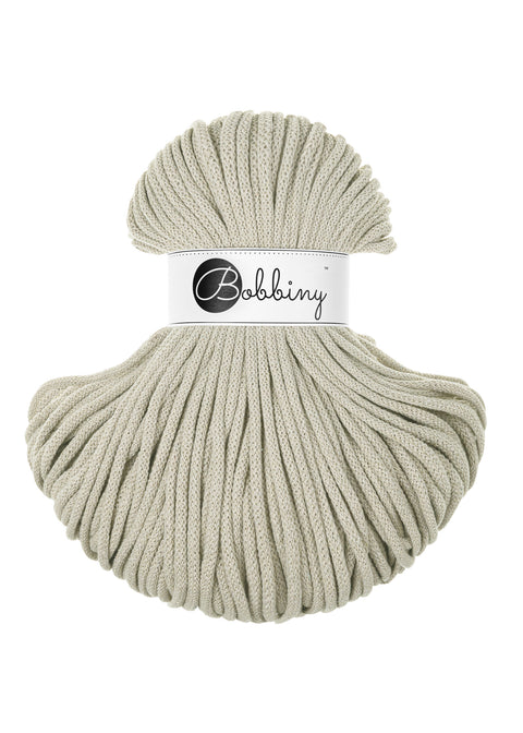 5mm Bobbiny Premium Kordel, Baumwolle - 100m - verschiedene Farben